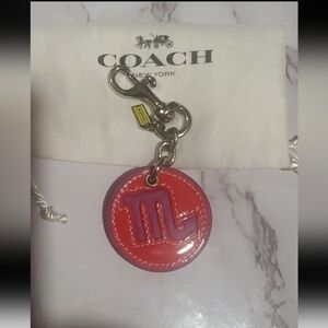 (((SOLD)))Coach Scorpio Horoscope Sign Astrology Fob Charm